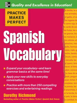Spanish Vocabulary - ebook